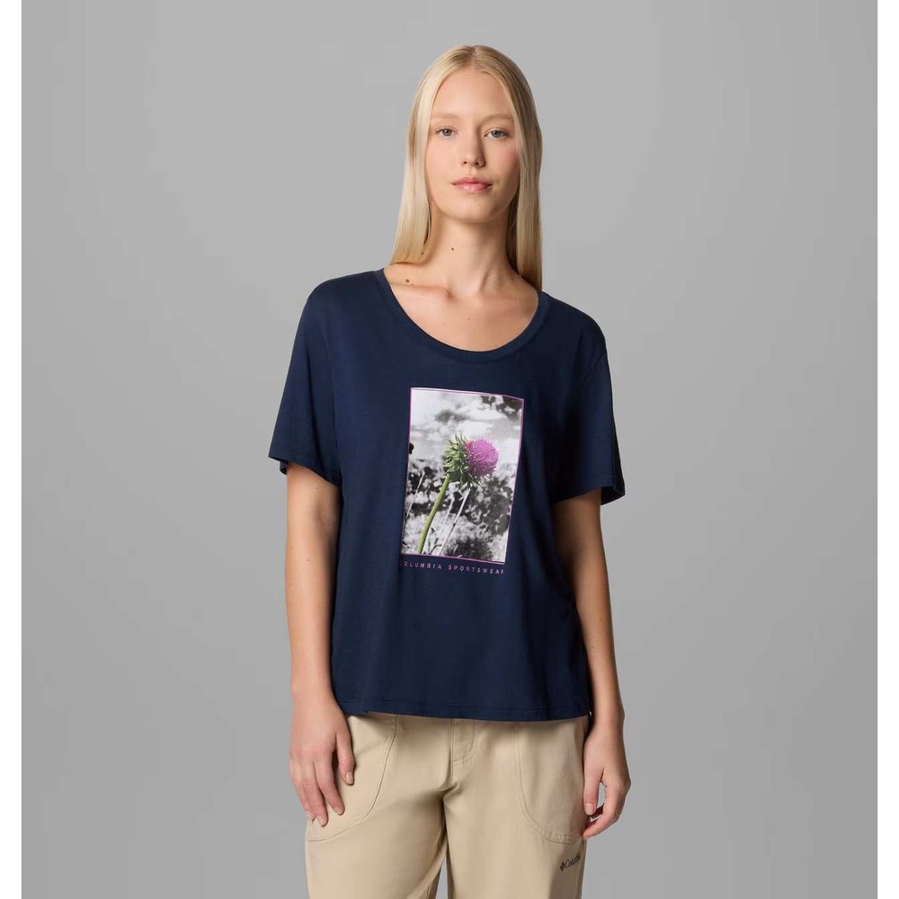 Columbia Ruby Springs Graphic Scoop-Neck Shirt - Women's XXL